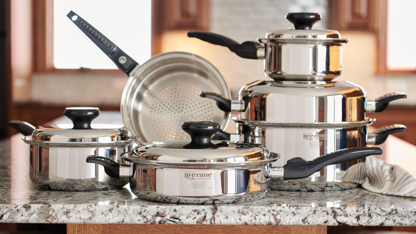 Lifetime® Cookware Products Manufactured in the USA Lifetime Cookware
