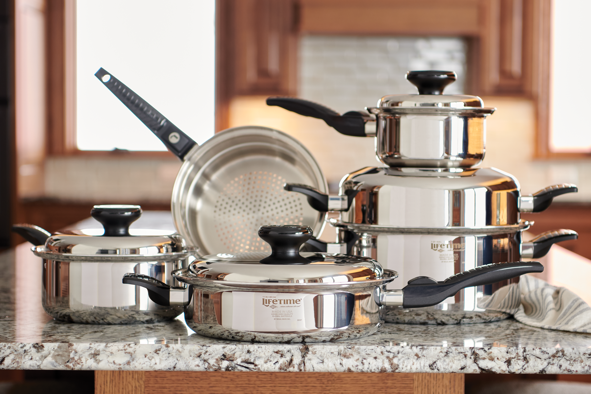 Cook Time Kitchenware Lifetime® Cookware Manufactured in America – Lifetime Cookware